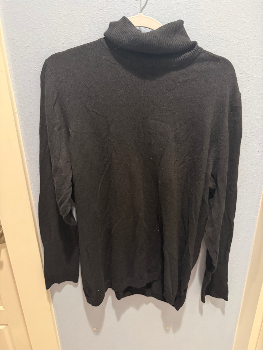 Worthington Black Women's Turtleneck Sweater